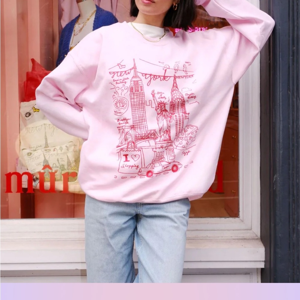 NYC crewneck sweatshirt